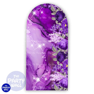 Mariposas - Funda para mampara de punta redonda o rectangular Mampara de punta redonda