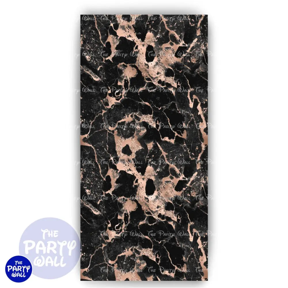 Mármol - Funda para mampara de punta redonda o rectangular Mampara de punta redonda