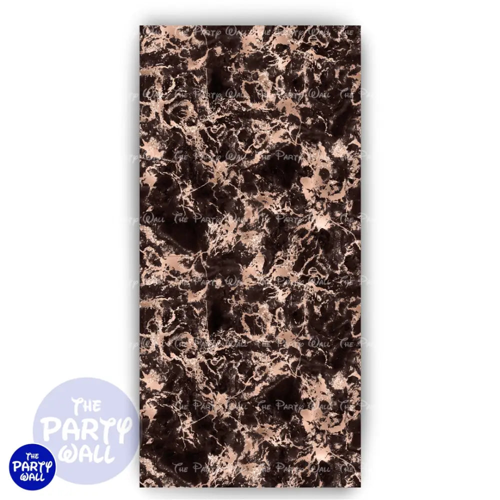 Mármol - Funda para mampara de punta redonda o rectangular Mampara de punta redonda