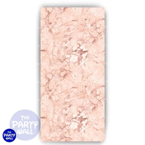 Mármol - Funda para mampara de punta redonda o rectangular Mampara de punta redonda