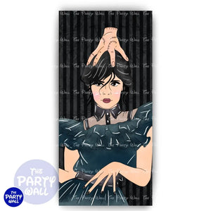 Merlina - Funda para mampara de punta redonda o rectangular Mampara de punta redonda