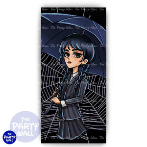 Merlina - Funda para mampara de punta redonda o rectangular Mampara de punta redonda