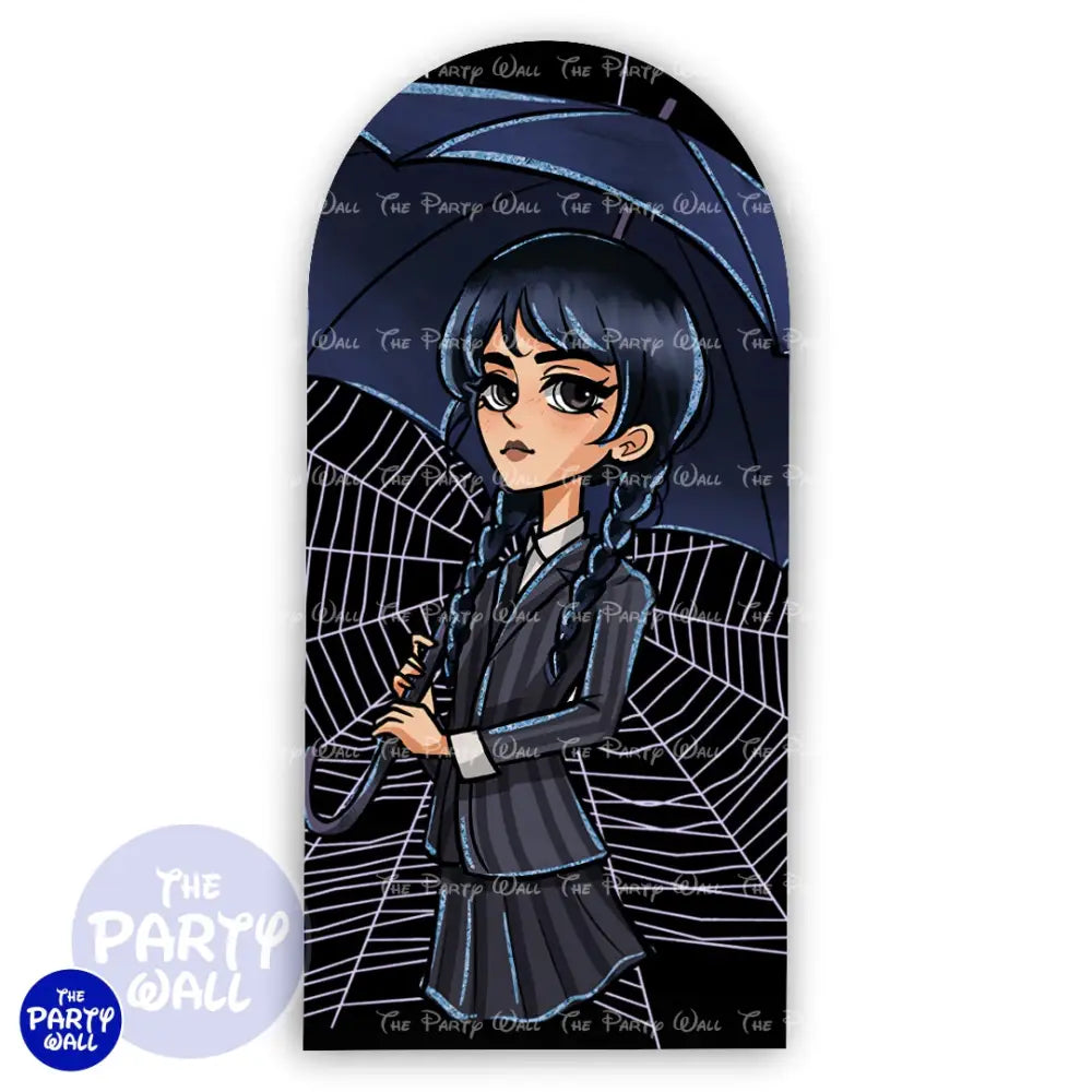 Merlina - Funda para mampara de punta redonda o rectangular Mampara de punta redonda