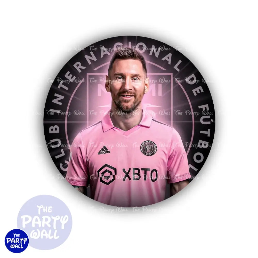 Messi - Funda para mampara circular Circular