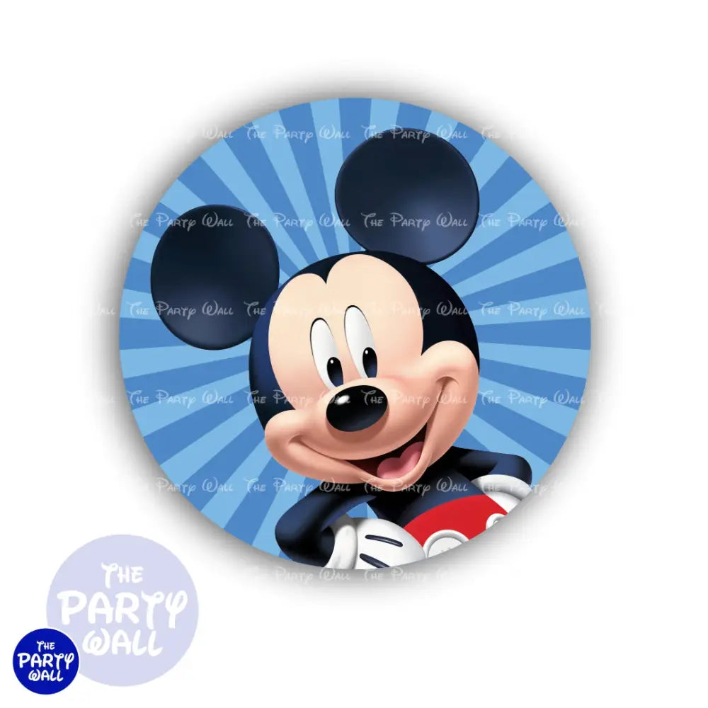 Mickey Mouse - Funda para mampara circular Circular
