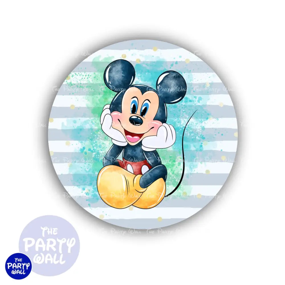 Mickey Mouse - Funda para mampara circular Circular