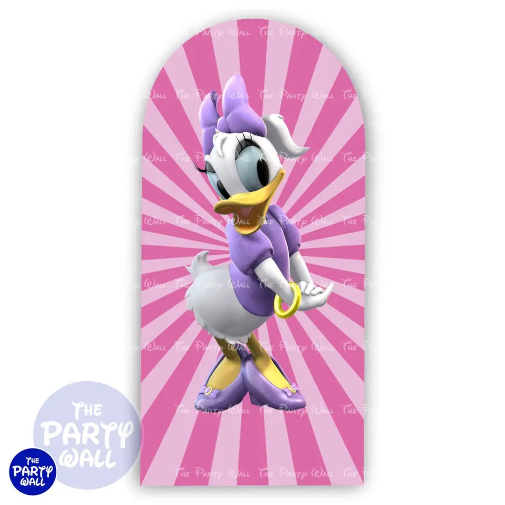 Mickey Mouse - Funda para mampara de punta redonda o rectangular Mampara de punta redonda