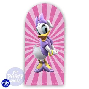 Mickey Mouse - Funda para mampara de punta redonda o rectangular Mampara de punta redonda