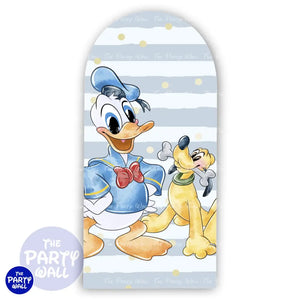 Mickey Mouse - Funda para mampara de punta redonda o rectangular Mampara de punta redonda