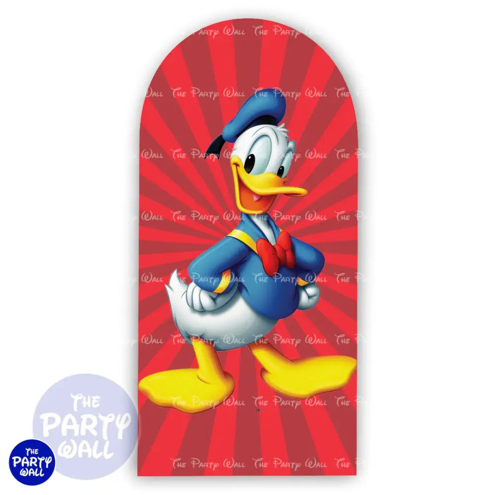 Mickey Mouse - Funda para mampara de punta redonda o rectangular Mampara de punta redonda