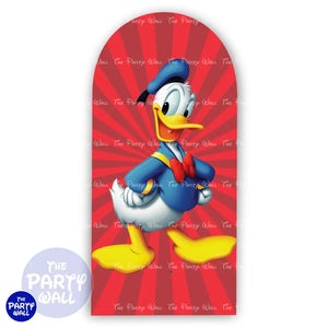 Mickey Mouse - Funda para mampara de punta redonda o rectangular Mampara de punta redonda