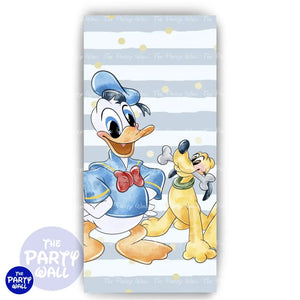 Mickey Mouse - Funda para mampara de punta redonda o rectangular Mampara de punta redonda