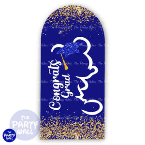 Mickey Mouse Graduación - Funda para mampara de punta redonda o rectangular Mampara de punta redonda