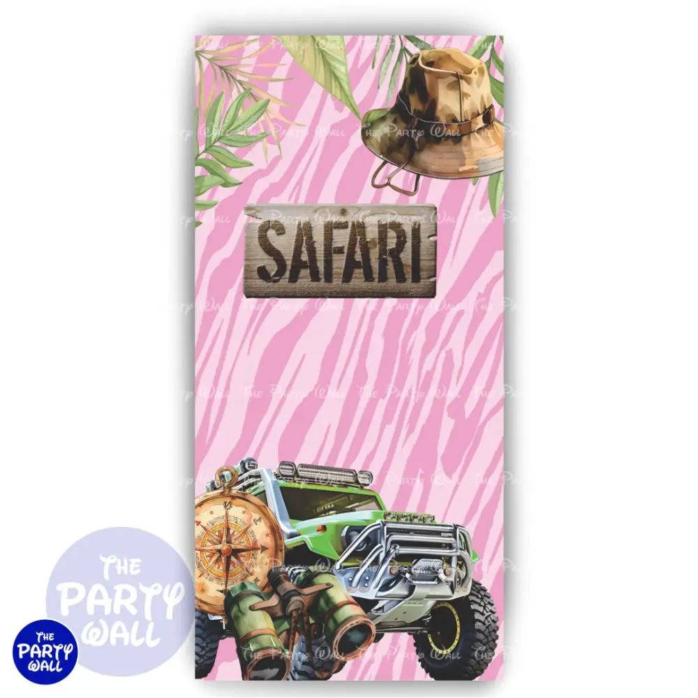 Mickey Mouse Safari - Funda para mampara de punta redonda o rectangular Mampara de punta redonda