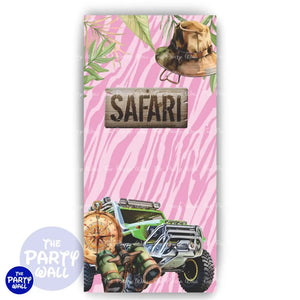 Mickey Mouse Safari - Funda para mampara de punta redonda o rectangular Mampara de punta redonda