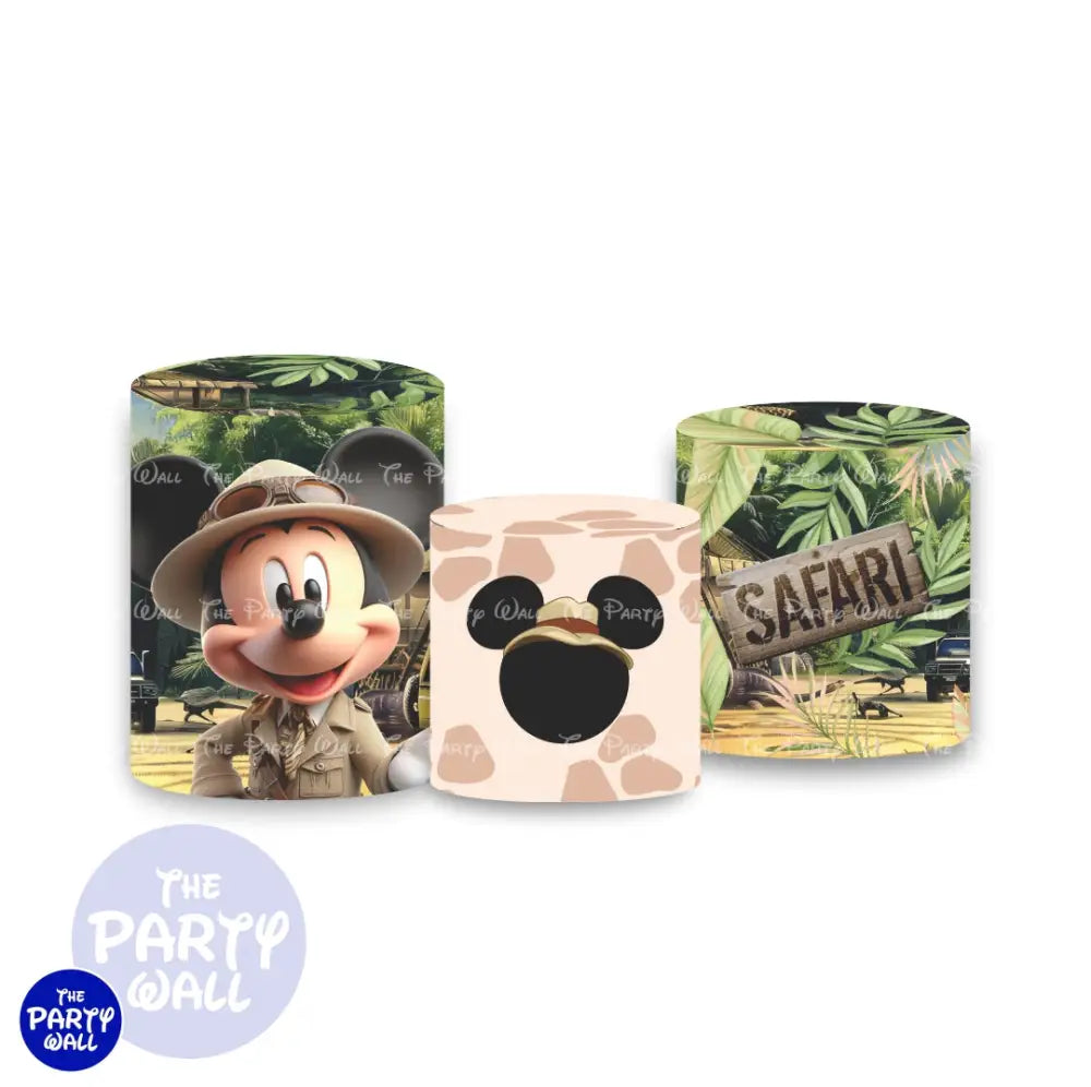Mickey Mouse Safari - Fundas para cilindros Cilindros