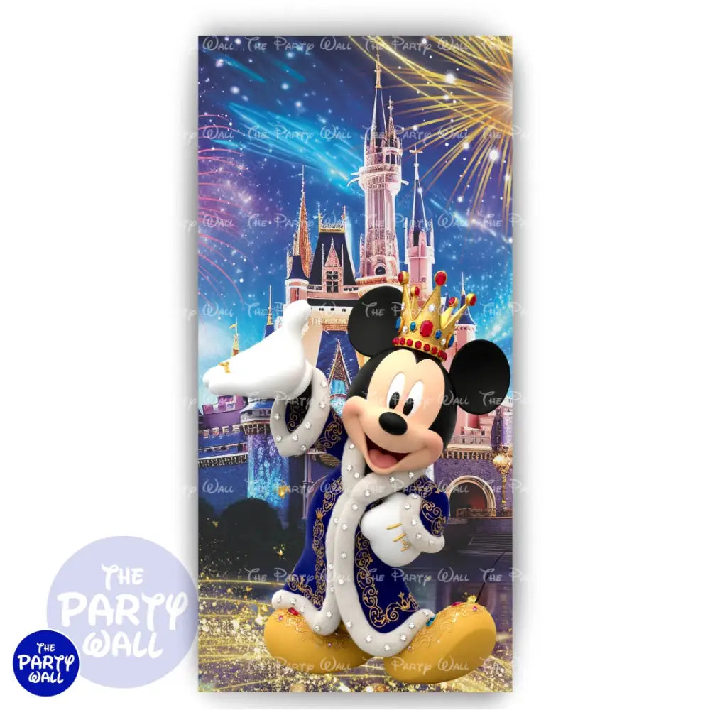 Mickey Príncipe - Funda para mampara de punta redonda o rectangular Mampara de punta redonda