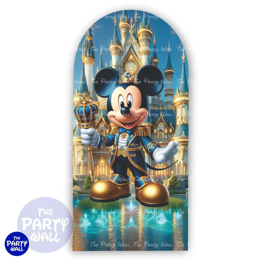 Mickey Príncipe - Funda para mampara de punta redonda o rectangular Mampara de punta redonda