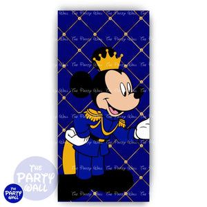 Mickey Príncipe - Funda para mampara de punta redonda o rectangular Mampara de punta redonda