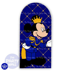 Mickey Príncipe - Funda para mampara de punta redonda o rectangular Mampara de punta redonda