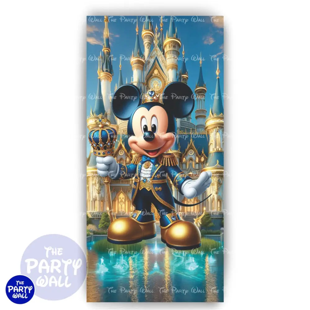 Mickey Príncipe - Funda para mampara de punta redonda o rectangular Mampara de punta redonda