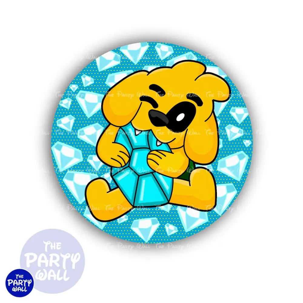 Mike Crack - Funda para mampara circular Circular