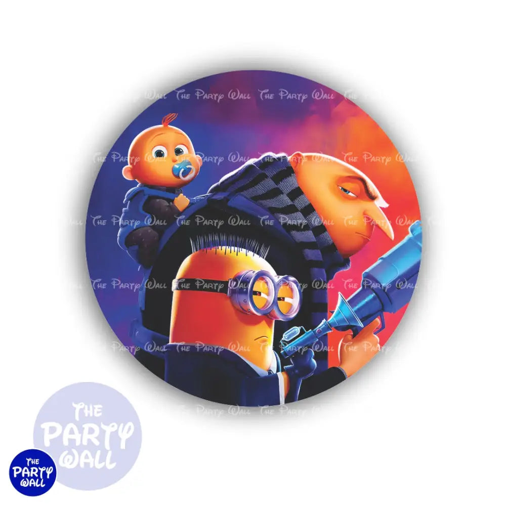 Minions - Funda para mampara circular Circular