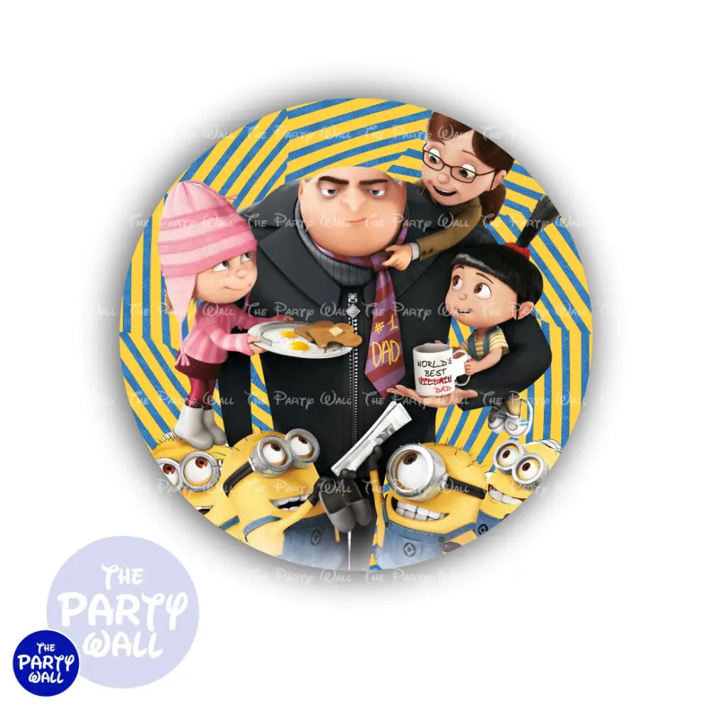 Minions - Funda para mampara circular Circular
