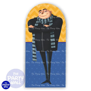 Minions - Funda para mampara cuadrada Mampara de punta redonda