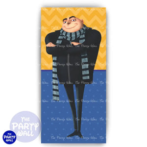 Minions - Funda para mampara cuadrada Mampara de punta redonda