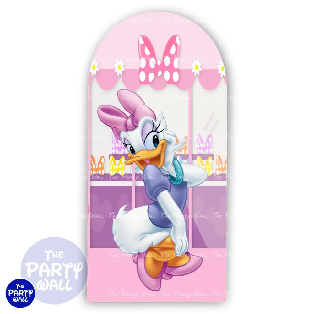 Minnie Mouse Boutique - Funda para mampara de punta redonda o rectangular Mampara de punta redonda