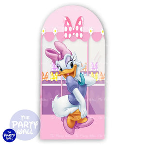 Minnie Mouse Boutique - Funda para mampara de punta redonda o rectangular Mampara de punta redonda