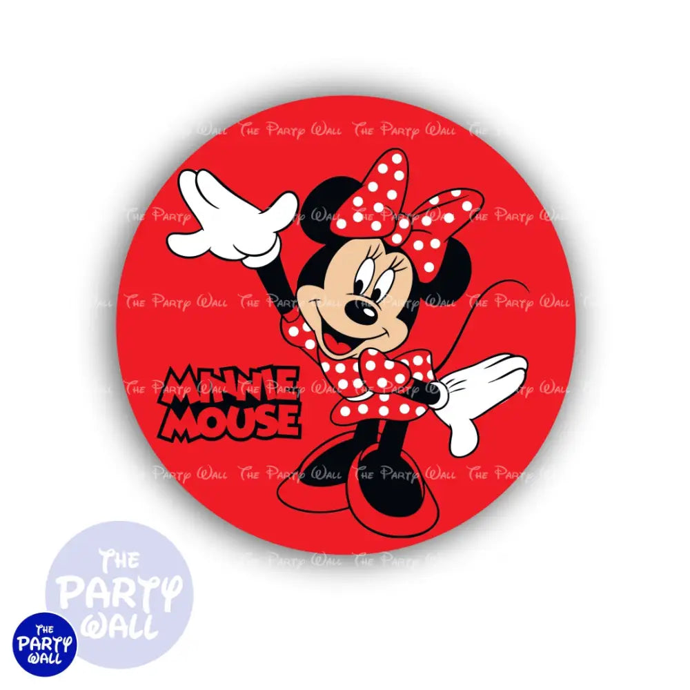 Minnie Mouse - Funda para mampara circular Circular