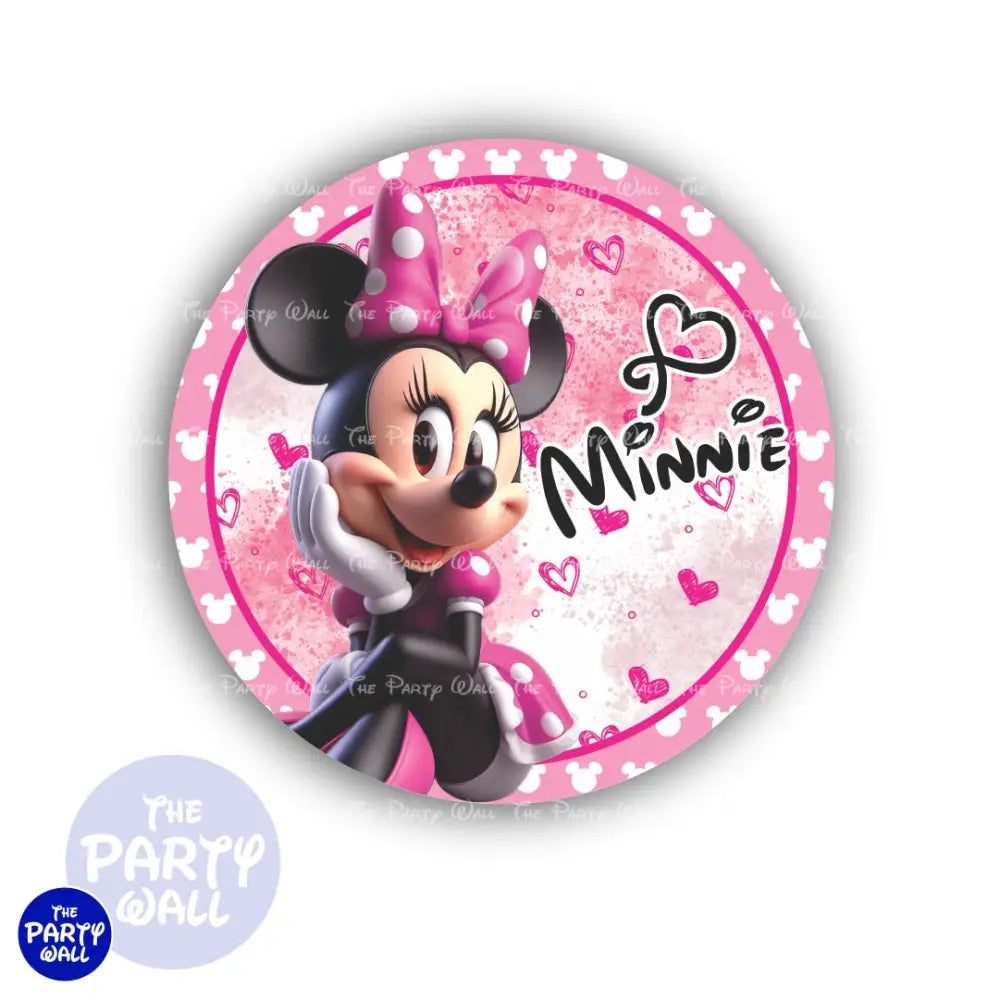 Minnie Mouse - Funda para mampara circular Circular