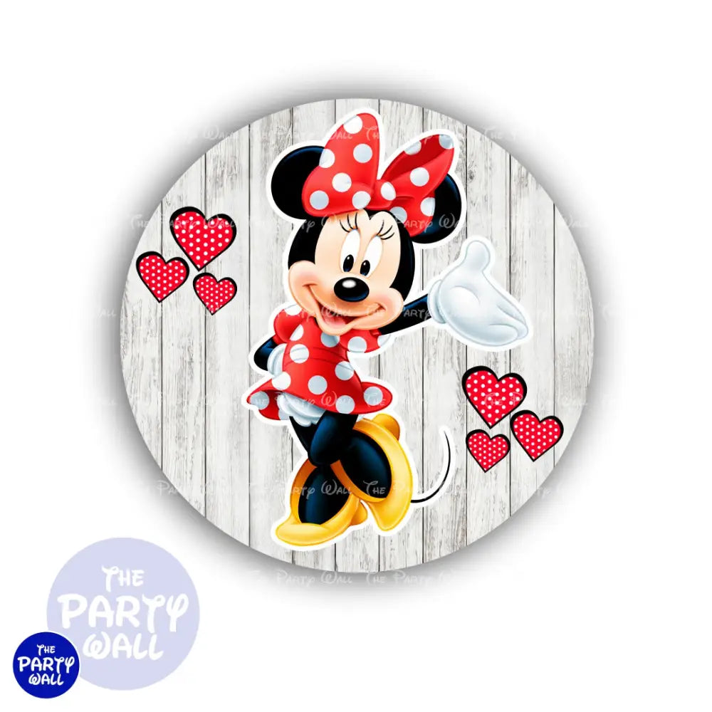 Minnie Mouse - Funda para mampara circular Circular