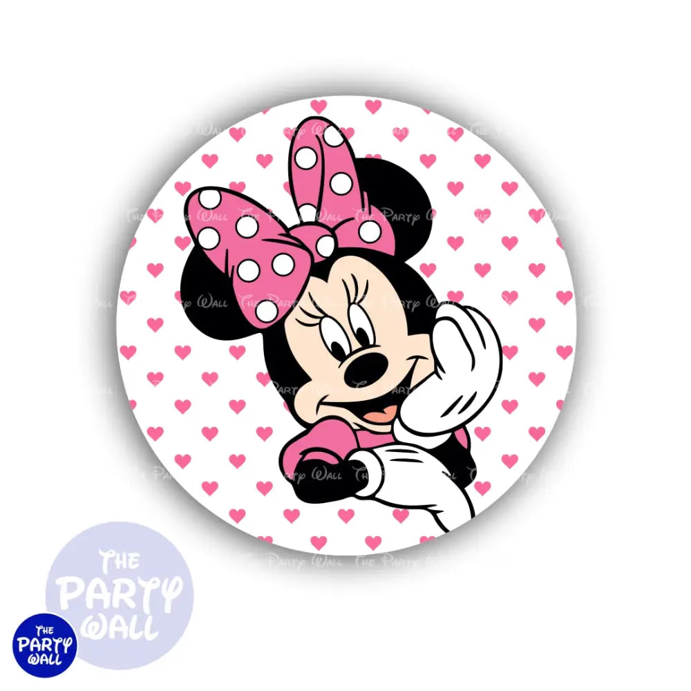 Minnie Mouse - Funda para mampara circular Circular