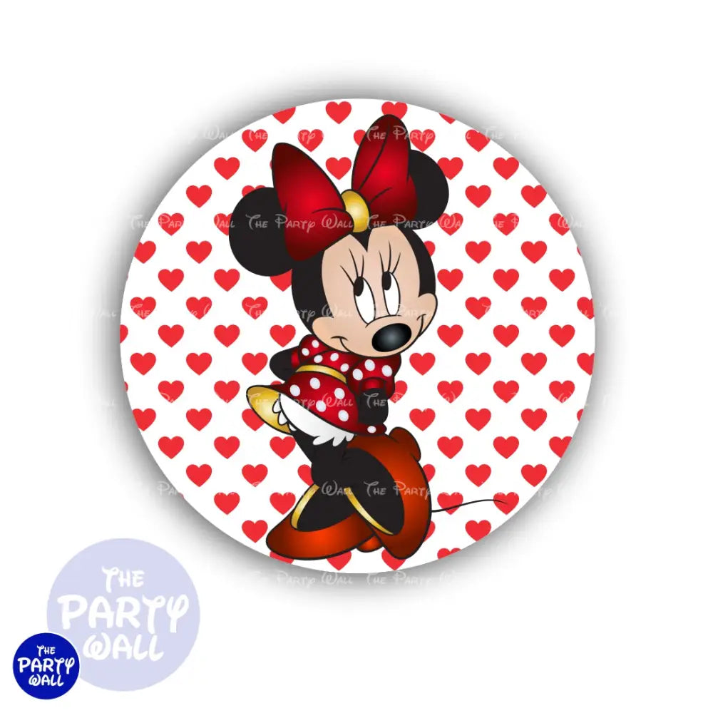 Minnie Mouse - Funda para mampara circular Circular