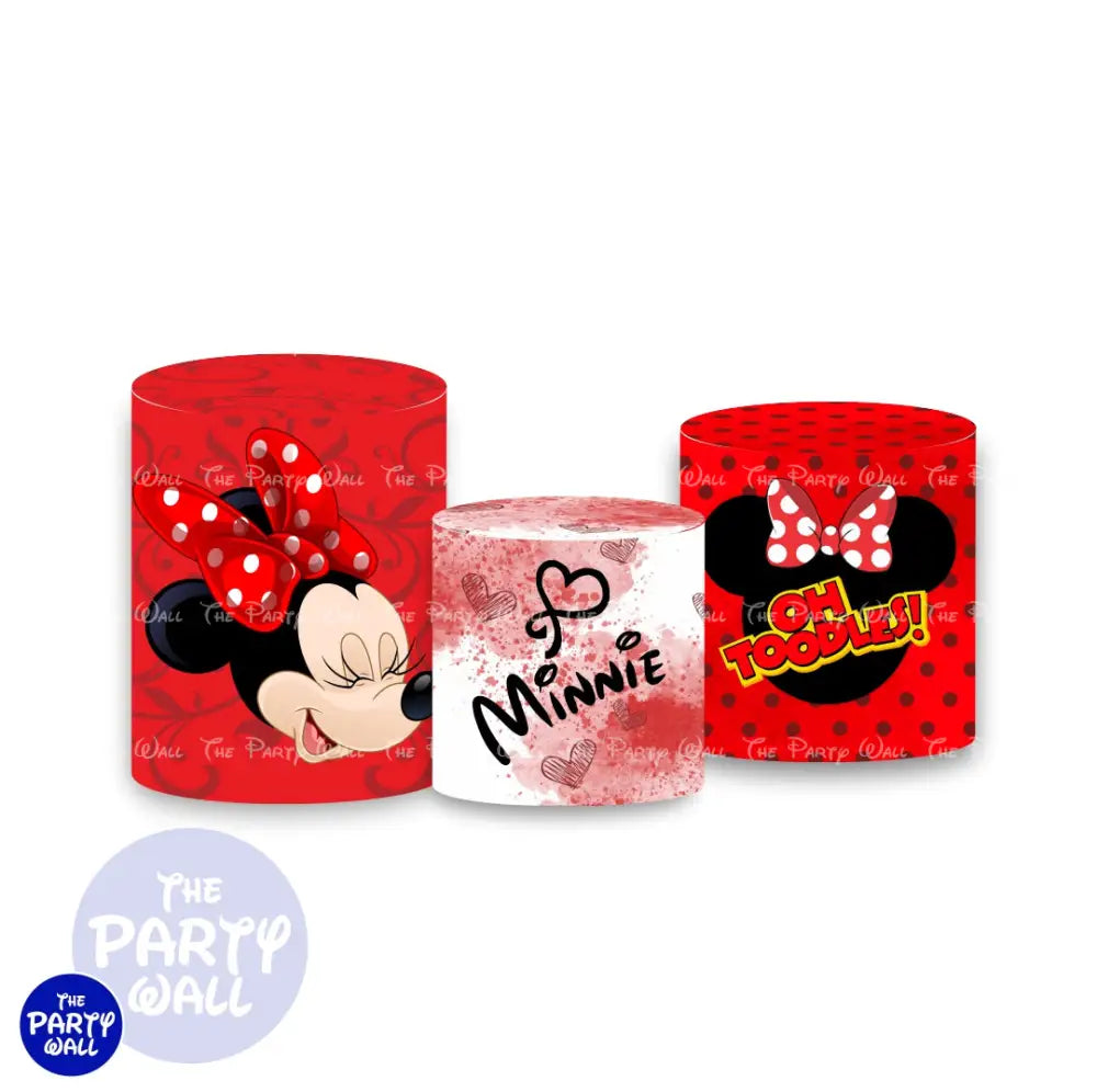 Minnie Mouse Fundas para cilindros Cilindros