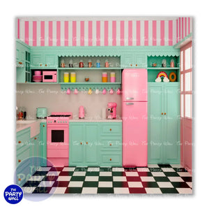 Mis Pastelitos - Funda para mampara cuadrada o rectangular Cuadrado o Rectangular