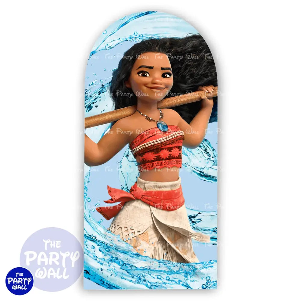 Moana - Funda para mampara de punta redonda o rectangular Mampara de punta redonda