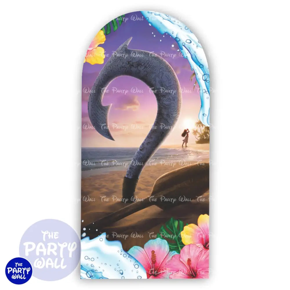 Moana - Funda para mampara de punta redonda o rectangular Mampara de punta redonda