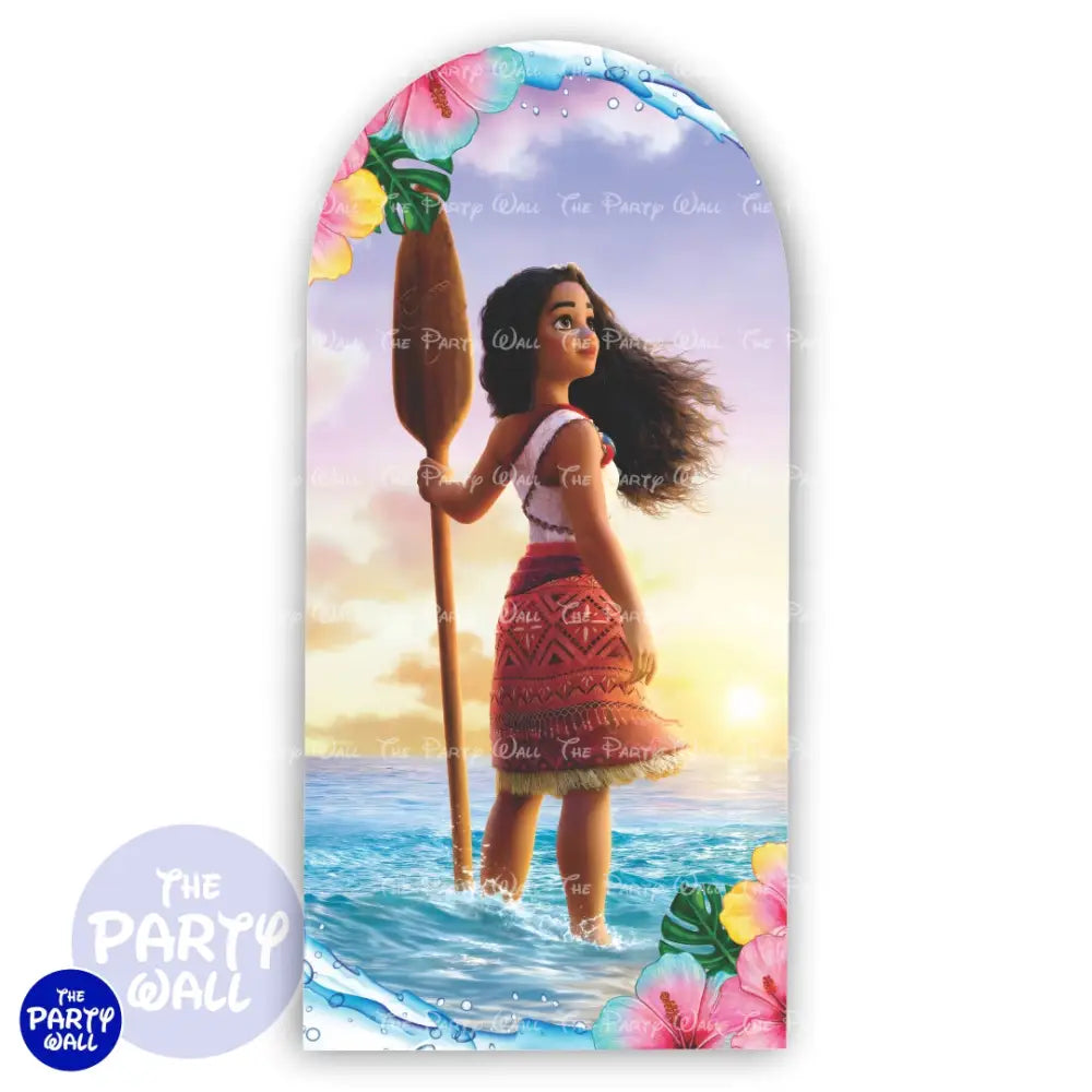 Moana - Funda para mampara de punta redonda o rectangular Mampara de punta redonda