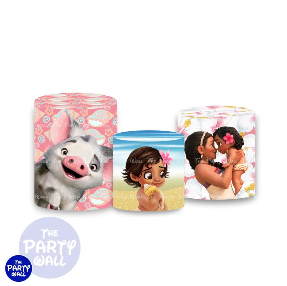 Moana - Fundas para cilindros Cilindros