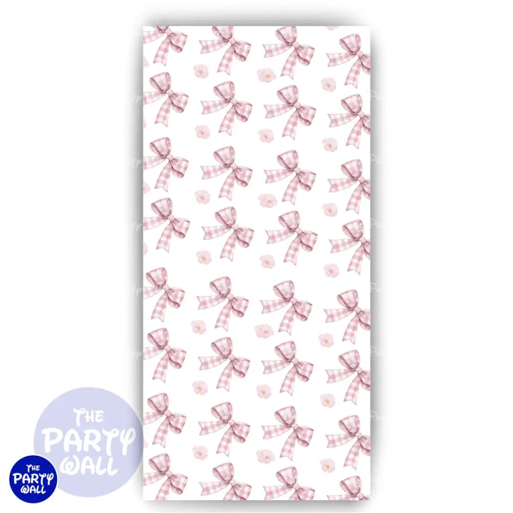 Moño - Funda para mampara de punta redonda o rectangular Mampara de punta redonda