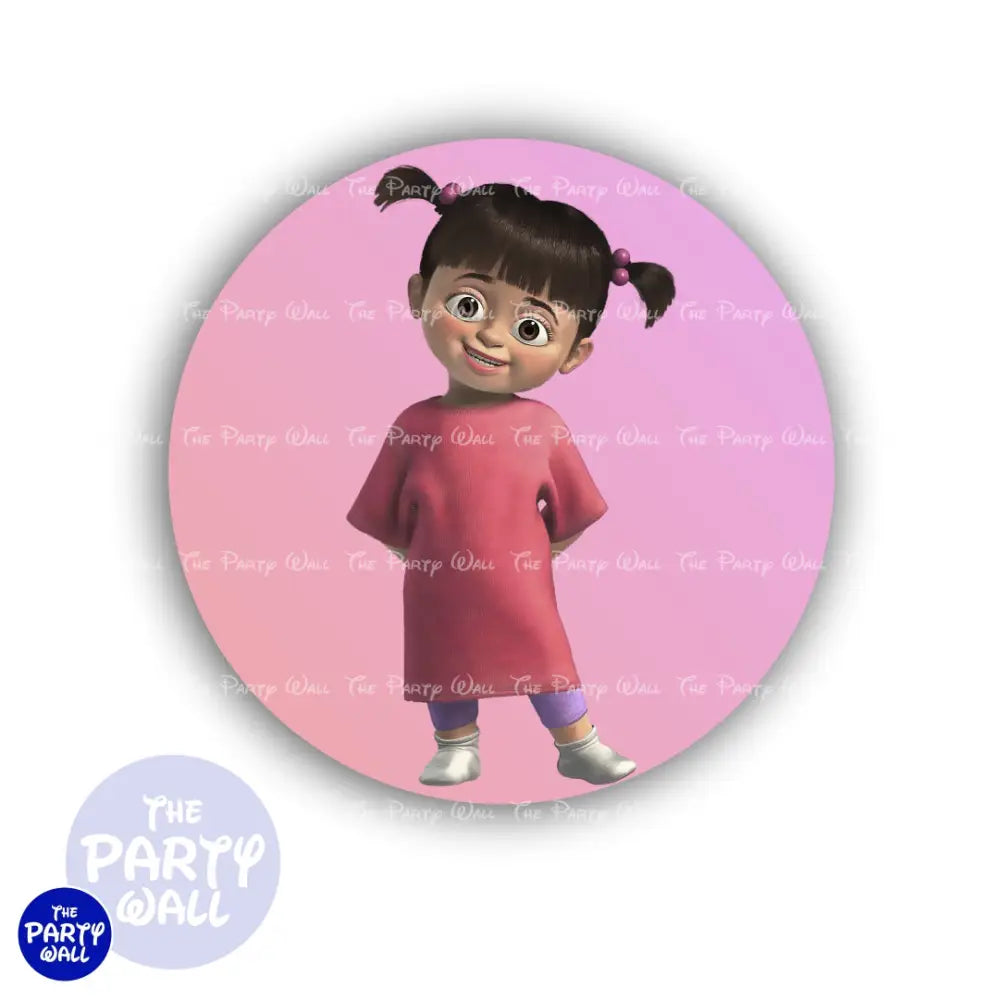 Monsters Inc - Funda para mampara circular Circular