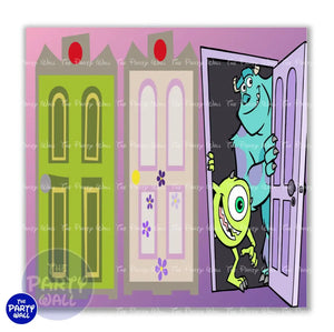 Monsters Inc - Funda para mampara cuadrada o rectangular Cuadrado o Rectangular