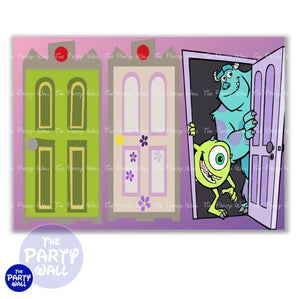 Monsters Inc - Funda para mampara cuadrada o rectangular Cuadrado o Rectangular