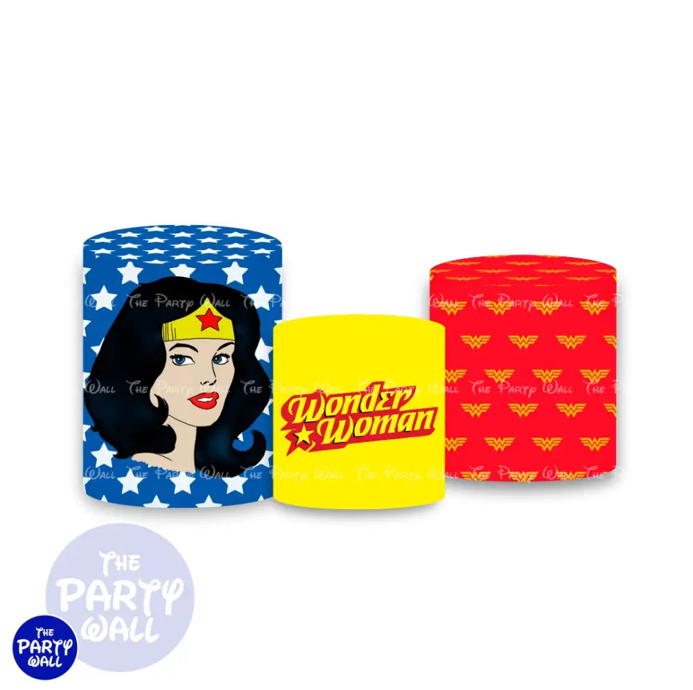 Mujer Maravilla - Fundas para cilindros Cilindros