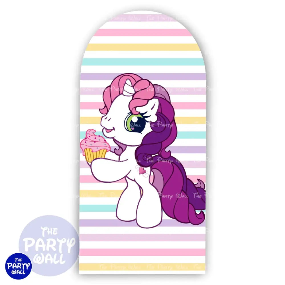 My Little Pony - Funda para mampara de punta redonda o rectangular Mampara de punta redonda