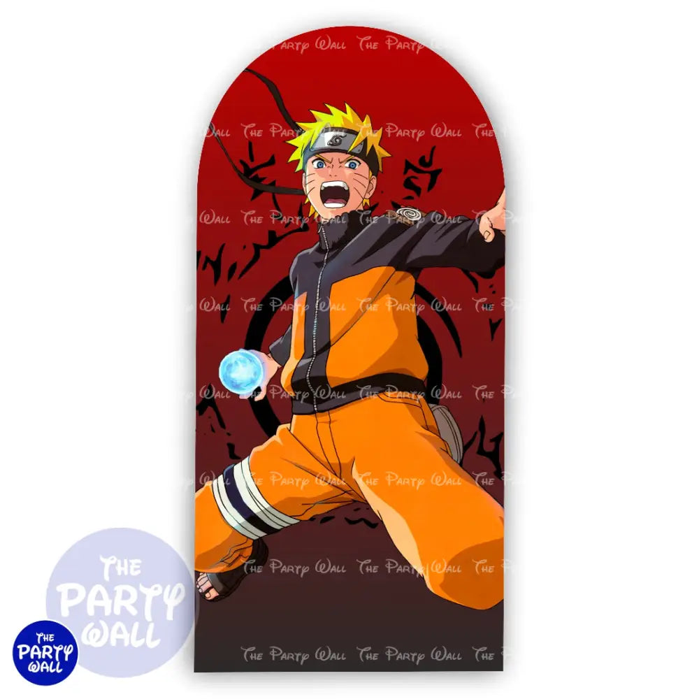 Naruto - Funda para mampara de punta redonda o rectangular Mampara de punta redonda